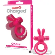 Introducing the Charged Ohare Rechargeable Double Cock Ring: The Ultimate Pleasu
