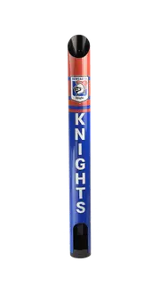 Retro Newcastle Knights NRL Stubby Holder Dispenser