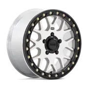 15x6 KMC Powersports KS235 Grenade BEADLOCK Machined Wheel 5x4.5 (38mm)