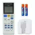 For Panasonic A75C4145 A75C4147 A75C4149 A75C4406 Air Conditioner Remote Control, Holder Battery