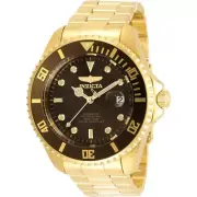 Invicta Men's Watch Pro Diver Automatic Desert Sand Dial Yellow Gold Steel 35725