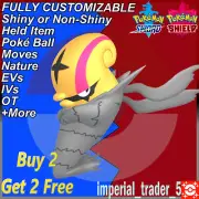 Pokémon Sword and Shield ✨ Shiny Accelgor ✨ W/ Best 6IV Customizable