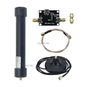 ADS-B 1090MHz Deep Grey Active Antenna DC5V Bias Tee 23.15dBi High Gain