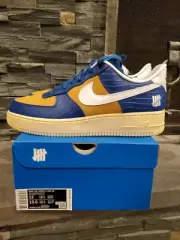 Undefeated UNDFTD Five 5 On It Air Force Blue Gold AF1 Size 12 DEADSTOCK