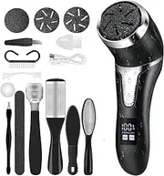 Ylnailky Heel Grinder, Electric Foot Care Tools With Speed Controller, 1200 MAh Rechargeable Feet Health Care For Dead Skin