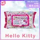 Hello Kitty 凱蒂貓手口有蓋柔濕巾/濕紙巾 (加蓋) 70 抽 適用於手、口、臉