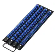 80-Piece Heavy Duty Socket Organizer Tray, 1/4-Inch, 3/8-Inch, 1/2-Inch,Premi...