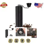 Chestnut C3 Black: Ergonomic Hand Coffee Grinder with Stepless Grind Adjustment