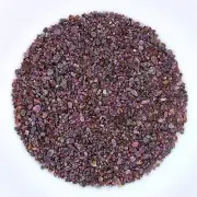 1/4 Ounce Natural No Dye Red Ruby Crystal Jewelry Craft Inlay Pieces 4mm & Less