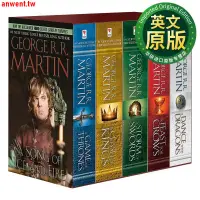 在飛比找蝦皮購物優惠-冰與火之歌1-5冊平裝 美版 Game Of Thrones