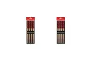 2x 8pc Gamago Bamboo Chopsticks Set Reusable Noodle Food Utensil Elvis Jailhouse