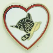 Railroad Hat-Lapel Pin/Tac-Chessie Cat (C&O) #1686-NEW