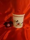 Disney Mickey Mouse & Friends Collectible Cookie Jar Mickey Ears Lid With Ears