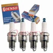 4 pc Denso Standard U-Groove Spark Plugs for 1975-1977 Renault R12 1.6L L4 rj (for: Renault)