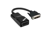 Sunix DVI-D to VGA Adapter; compliant with VESA VSIS version 1, Rev.2; Output resolutions up to 1920x1200; HDTV resolutions up t
