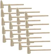 Children Wood Hammer Toy Set 20pcs Mini Mallets Wooden Toys for Boys and Girls Safe and Sturdy