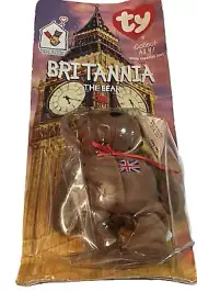 Ty McDonald’s Beanie Babies 1997 Britannia The Bear - Rare with Tag Errors!