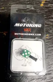 MOTOKING BMX ORIGNAL DICE CABLE TIP GREEN - GT,HARO,SE,SCHWINN,MONGOOSE