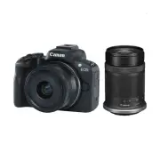 Canon EOS R50 18-45mm + 55-210mm Kit Black Multi