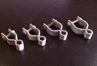 1 Galvanized Female Frame Hinge for Chain Link Fence Gate 4 HARD TO FIND SIZES