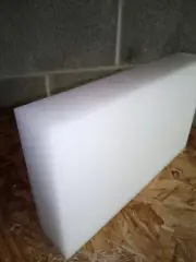 2" DELRIN NATURAL 7" X 12" CNC PLASTIC (D)