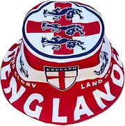[Generisch] England Sun Hat, Fan Hat, Fishing Hat, Military Hat, Bucket Hat, Blue, White, Red, 59