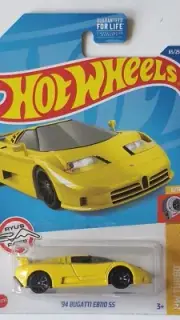2022 Hot Wheels '94 Bugatti EB110 SS #65/250 (Yellow) HW Turbo 5/10 Ryu's Rides
