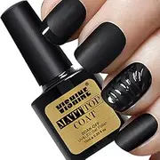Vishine Matte Top Coat Soak Off UV LED Gel Polish Nail Art Matting Clear Color 10ml