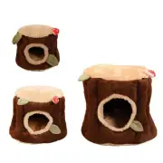 Bird Snuggle Hanging Hammock Cage Plush Hideout Tent for Conures Parakeets