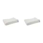 2x Vistara Sound Sleep Cooling Mattress Topper w/Elastic Straps -Double