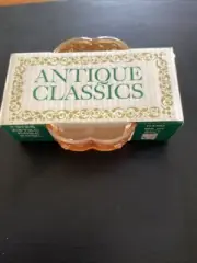 Jeanette Glass Company Aztec Rose Bowl 1950,s Vintage