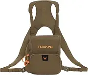 [Tuxapo] Binocular Harness Chest Pack with Rangefinder Pouch Bino Case for Hunting Hiking Shooting