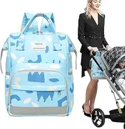 Diaper Bags for Mom - Travel Tote Mother Bag Baby Changing Bags - Large Capacity Travel Backpack with Pockets for Mothers, Baby Bottles & Diapers Storage