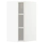 METOD wall cabinet with shelves, white/Veddinge white, 30x37x60 cm