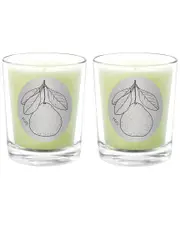 Qualitas Candles Yuzu Two Scented Beeswax Candle Set