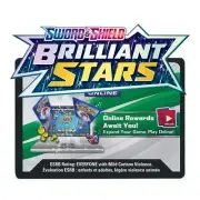 Pokémon Brilliant Stars Booster Pack ONLINE Unused Code Cards (10, 50, or 100)