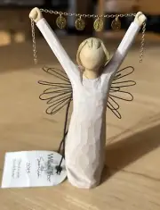 Willow Tree 2105 Demdaco Angel Holding Year Sign Ornament New In Box Susan Lordi