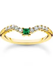 Thomas Sabo Ladies Ring TR2398-971-7-54 V-shape size 54