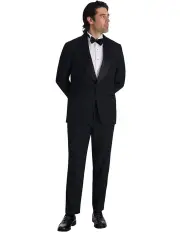 [Institchu] The Grechetto Tuxedo Suit Pant in Black
