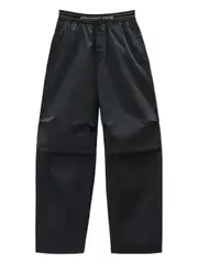 [Alexander Wang] Alexander Wang-Pantaloni A Vita Media Con Pieghe Al Ginocchio-Donna L