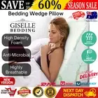 Giselle Bedding Wedge Pillow Memory Foam Cushion Back Support Bamboo Pillows NEW