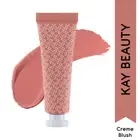 Kay Beauty Creme Blush Flirty Nude Shade For Girls Makeup 10ml