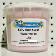 NEW Fairy Floss Sugar - Watermelon 1kg