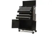Pro 8 Drawer Tool Box Chest Cabinet Storage With 2 Door Toolbox Garage Organiser Set Tool Boxes