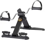 Folding Mini LCD Exercise Bike,Portable Pedal Exerciser Fitness Cardio,Indoor Stair Stepper Adjustable Stepper Machine H