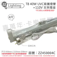 在飛比找momo購物網優惠-【SANKYO】2組 TUV UVC 40W T8殺菌燈管 