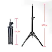 50cm Tripod Stand Extension Desktop Tripod For Mobile Phone Camera Flash Light