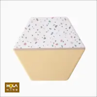 在飛比找momo購物網優惠-【HOLA】六角水磨石陶瓷鍋墊17cm-黃