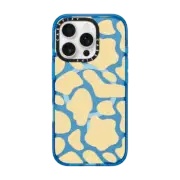 iPhone 16 Pro Impact Case MagSafe Compatible Cow Print Yellow