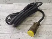 NEW Bren-Tronics BTA-70440-2 AC INPUT POWER CABLE 100-250VAC BULHEAD 5 PIN CONN.